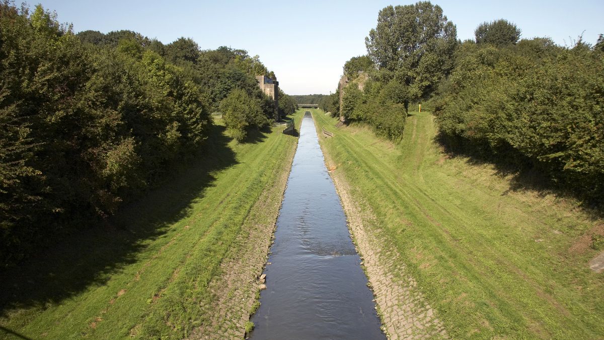 Renaturierung der Emscher, Oberhausen